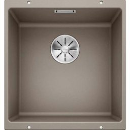 Subline 400 - Évier en silgranit, 430x460 mm, InFino, tartufo 523429 - Blanco