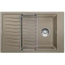 Elon xl 6 - Évier en Silgranit, 780x500 mm, tartufo 524851 - Blanco
