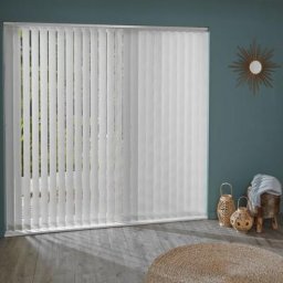3051 Kit Store Madeco Lamelles Verticales Blanches 150x260cm