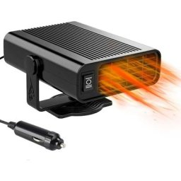 Voiture 24V 200W Dégivreur de chauffage portable 2 en 1 Ventilateur de chauffage ou de