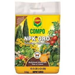 Engrais universel npk + compo oro 5kg