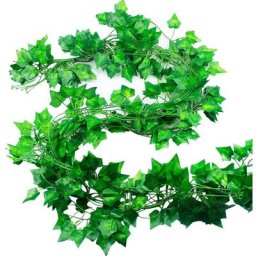 12pcs 2M Lierre Artificiel Plantes Guirlande Vigne Exterieur Faux Lierre Feuillage Décoration