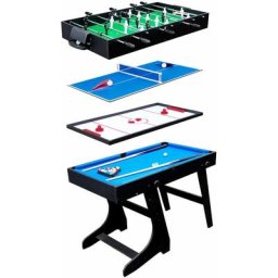 Table multi-jeux 4 en 1 - black