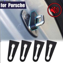 Amortisseur sonore pour Porsche Macan Cayman bloqueur de serrure de porte brodé Boxster 981 987