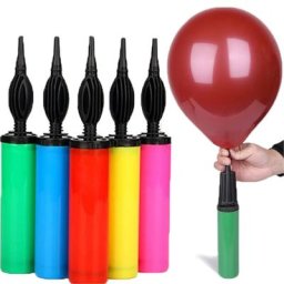 Mini pompe à ballon manuelle en plastique nouveau document aléatoire pour ballons en aluminium et