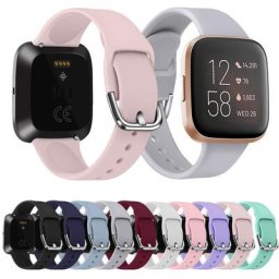 Bracelet en silicone pour montre intelligente Fitbit Versa 2 1 Lite bracelet de rechange bracelet