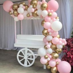 Kit de guirxiété de ballons avec confettis en latex décoration pour fête préChristophe