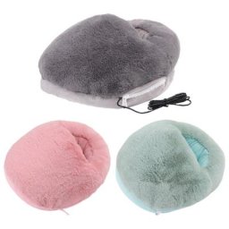 Chauffe-pied électrique Portable USB chauffant doux lavable confortable