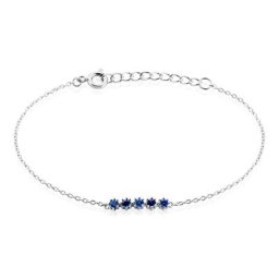 Bracelet Karrie Argent Blanc Oxyde De Zirconium