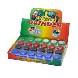Mini meuleuse en plastique 2 couches 30mm 48 pièces/boîte de présentation accessoires
