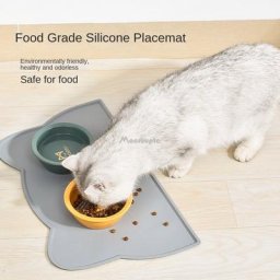 Polymères alimentaires en silicone pour animaux de compagnie tapis d'alimentation coordonnants