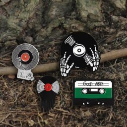 DoreenBeads – broches à la mode pour femmes 1 pièce bijoux en vinyle lecteur de disque vinyle