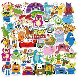 10/50PCS Disney Toy Story Cadeaux Autocollants pour Bouteilles D'eau de Téléphone Portable