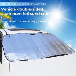 Rideau de protection UV pour pare-soleil de voiture film pare-brise visière de pare-brise avant