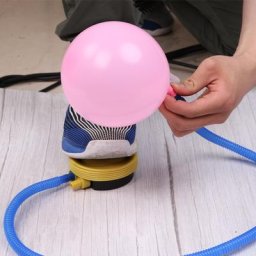 Pompe à Air pour Ballons et Jouets Gonflables Compresseur à Essence pour Décoration de ix