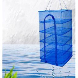 Filet de pêche pliable à 3 couches sac de séchage pour légumes et poissons cintre pour fleurs