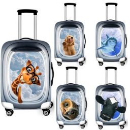 Valise élastique avec couvercle de protection 18-30 pouces accessoires de voyage pour chien