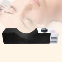 Oreiller professionnel en mousse à mémoire de forme soutien du cou greffe de cils doux extension