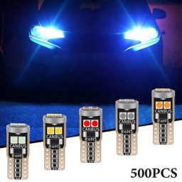 Éclairage intérieur de voiture LED T10 W5W canbus T10 500 194 6SMD 501 3030 pièces lumière