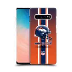 Étui de téléphone à coque rigide avec logo pour casque Denver Broncos - Samsung