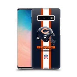 Étui pour téléphone à coque rigide avec logo casque Chicago Bears - Samsung