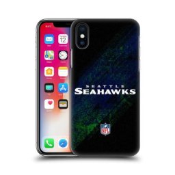 Étui pour téléphone à coque rigide Seattle Seahawks Blur - iPhone