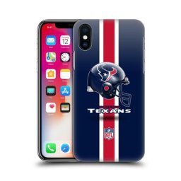 Coque de téléphone à coque rigide avec logo Houston Texans Helmet - iPhone