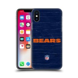 Coque de téléphone rigide effet vieilli Chicago Bears - iPhone