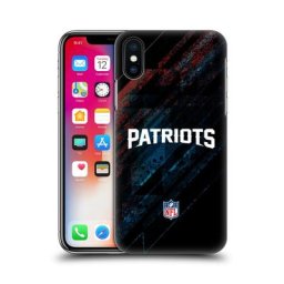 Étui pour téléphone à coque rigide Blur des Patriots de la Nouvelle-Angleterre - iPhone