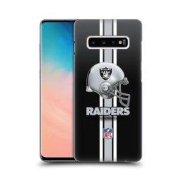 Étui de téléphone à coque rigide avec logo pour casque Las Vegas Raiders - Samsung