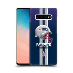 Étui de téléphone à coque rigide avec logo pour casque des Patriots de la Nouvelle-Angleterre - Samsung