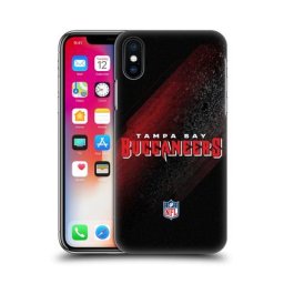 Étui pour téléphone à coque rigide Tampa Bay Buccaneers Blur - iPhone