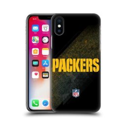 Étui pour téléphone à coque rigide Green Bay Packers Blur - iPhone