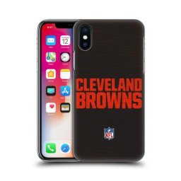 Étui rigide effet vieilli Cleveland Browns pour téléphone - iPhone