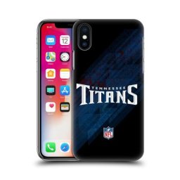 Étui pour téléphone à coque rigide flou des Titans du Tennessee - iPhone