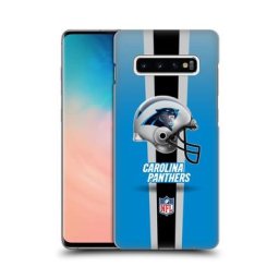 Coque rigide pour téléphone avec logo casque des Panthers de la Caroline - Samsung