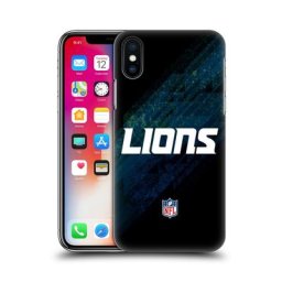 Étui pour téléphone à coque rigide Detroit Lions Blur - iPhone