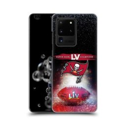 Étui pour téléphone rigide Ember des Buccaneers du Super Bowl LV Champions de Tampa Bay - Samsung