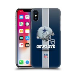 Coque de téléphone à coque rigide avec logo Dallas Cowboys Helmet - iPhone