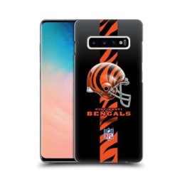 Étui pour téléphone à coque rigide avec logo Casque des Bengals de Cincinnati - Samsung