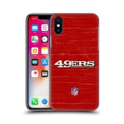Coque de téléphone rigide effet vieilli San Francisco 49ers - iPhone
