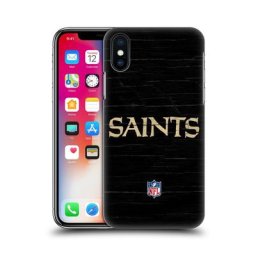 Étui rigide pour téléphone Saints de la Nouvelle-Orléans effet vieilli - iPhone