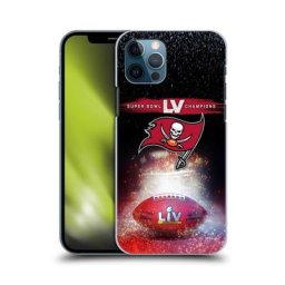 Étui pour téléphone rigide Ember des Buccaneers du Super Bowl LV Champions de Tampa Bay - iPhone