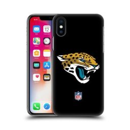 Étui rigide pour téléphone avec logo des Jaguars de Jacksonville - iPhone