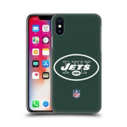 Étui rigide pour téléphone avec logo des Jets de New York - iPhone