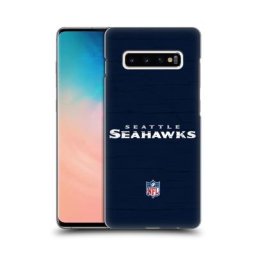 Étui pour téléphone à coque rigide effet vieilli des Seahawks de Seattle - Samsung