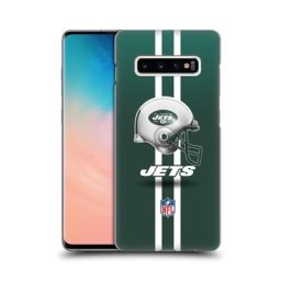 Étui de téléphone à coque rigide avec logo pour casque des Jets de New York - Samsung