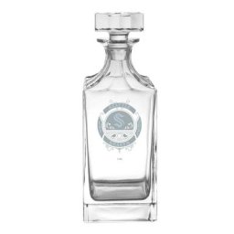 Seattle Kraken 23,75 oz. Carafe en verre baroque Frost