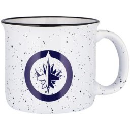 Jets de Winnipeg 15 oz. Tasse d'équipe de feu de camp
