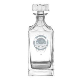 Flyers de Philadelphie 23,75 oz. Carafe en verre baroque Frost